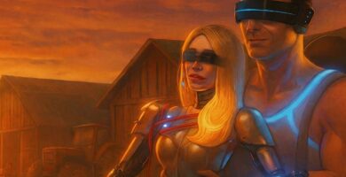 El nuevo simulador agrícola en Steam combina la distopía Cyberpunk con la agricultura de alta tecnología