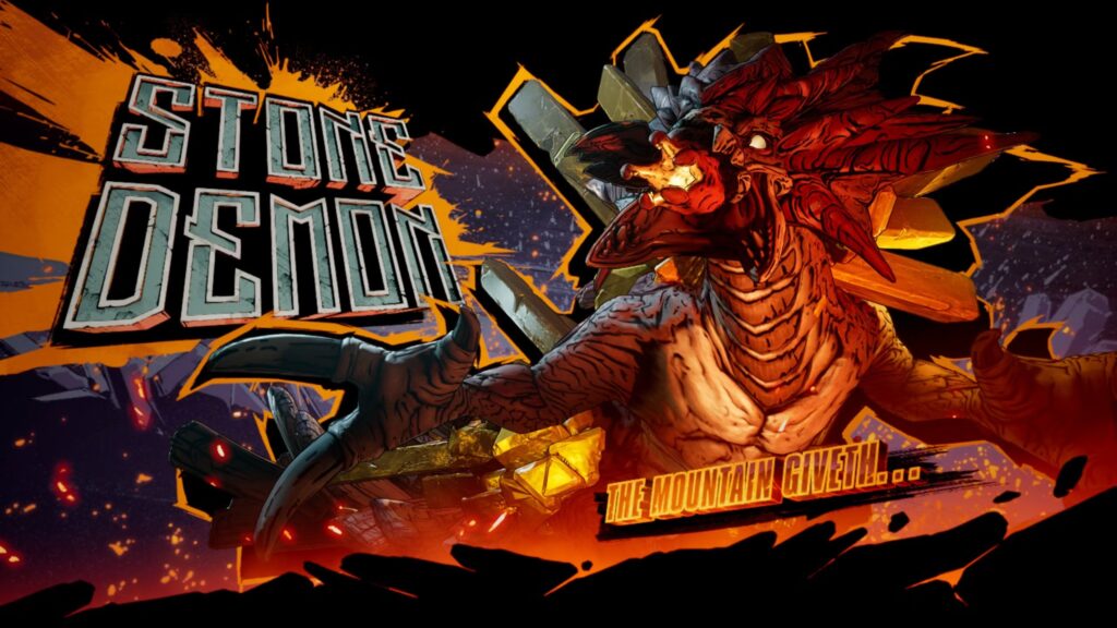 Todo el botín legendario del Demonio de Piedra en Borderlands 4
