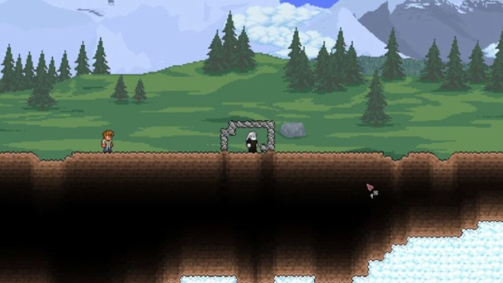 Cómo conseguir piedra fácilmente en Terraria Skyblock