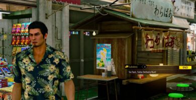 ¡Cómo completar una carrera de entrega de soba tan rápida! en Yakuza Kiwami 3 y Lazos oscuros