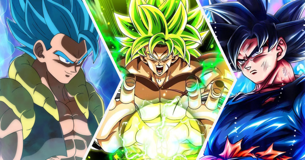 5 transformaciones más fuertes que el legendario Super Saiyan