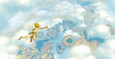 El jugador de Tears of the Kingdom construye un OVNI impresionante
