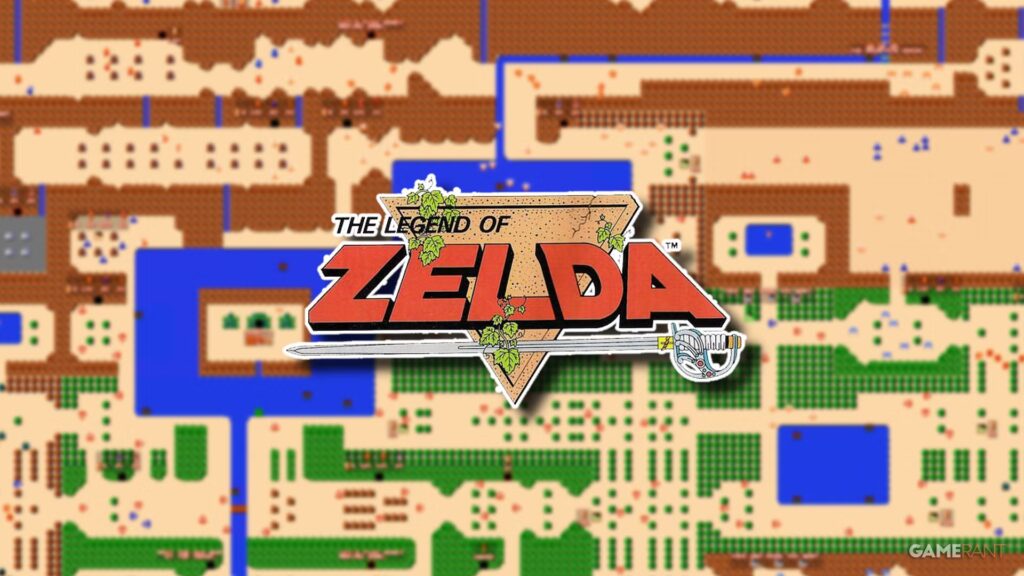 Fan de LEGO recrea el mapa del Legend of Zelda original de NES para celebrar el 40 aniversario de la franquicia