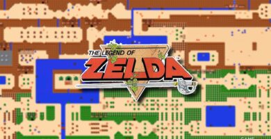 Fan de LEGO recrea el mapa del Legend of Zelda original de NES para celebrar el 40 aniversario de la franquicia