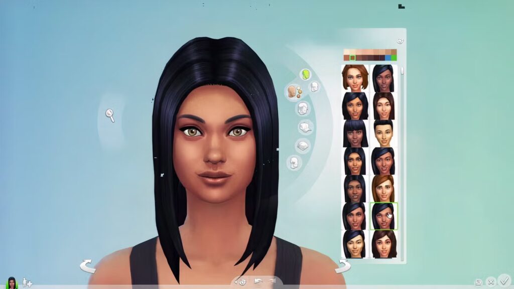 El jugador de Sims 4 crea Cynthia Erivo en el juego