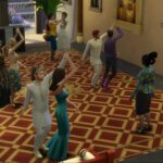 Cómo organizar un evento social del Gran Baile de Oro en Los Sims 4