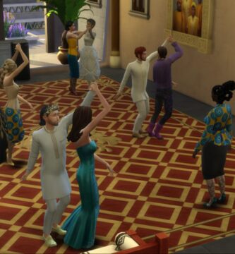 Cómo organizar un evento social del Gran Baile de Oro en Los Sims 4
