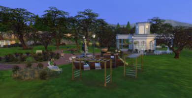 ¿Dónde está la magnolia en flor en Los Sims 4?