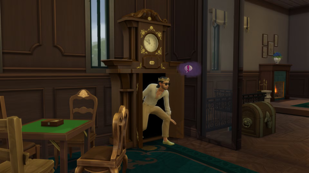 Todos los pasillos del reloj de cuco en Los Sims 4