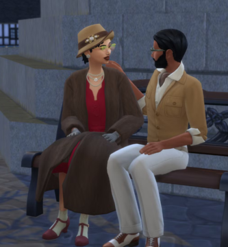 Todos los elementos CAS en el kit de estilo de pantalla plateada de Los Sims 4