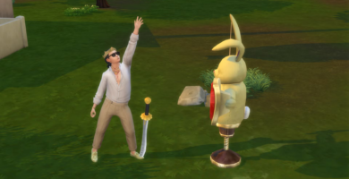 Cómo conseguir la habilidad de manejo de la espada en Los Sims 4