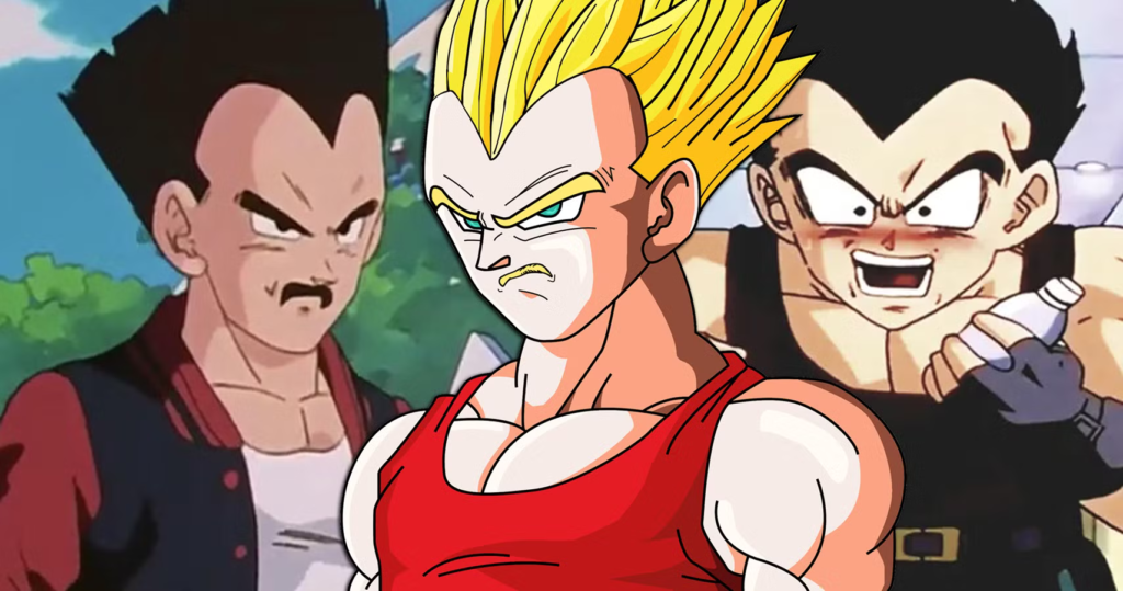 Dragon Ball revela el arte de Toriyama del controvertido rediseño de Vegeta con bigote