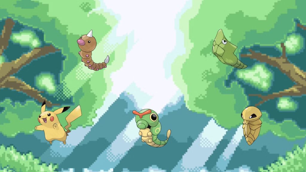 Guía completa de Pokémon FireRed y GreenLeaf Viridian Forest