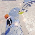 Cómo atrapar saltamontes dorados en Heartopia