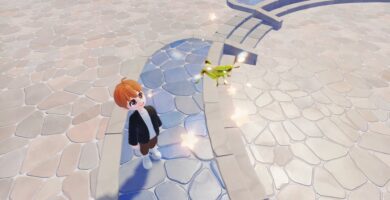 Cómo atrapar saltamontes dorados en Heartopia