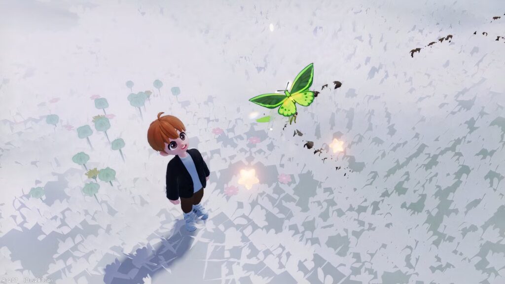 Cómo atrapar el ala de pájaro verde en Heartopia