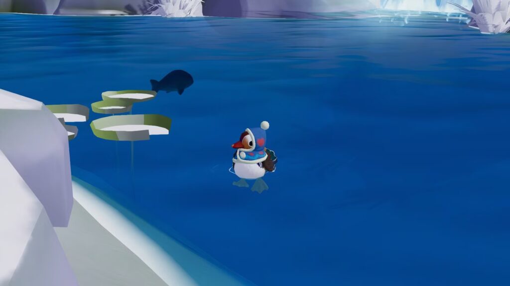 Ubicación del pato mandarín de invierno en Heartopia