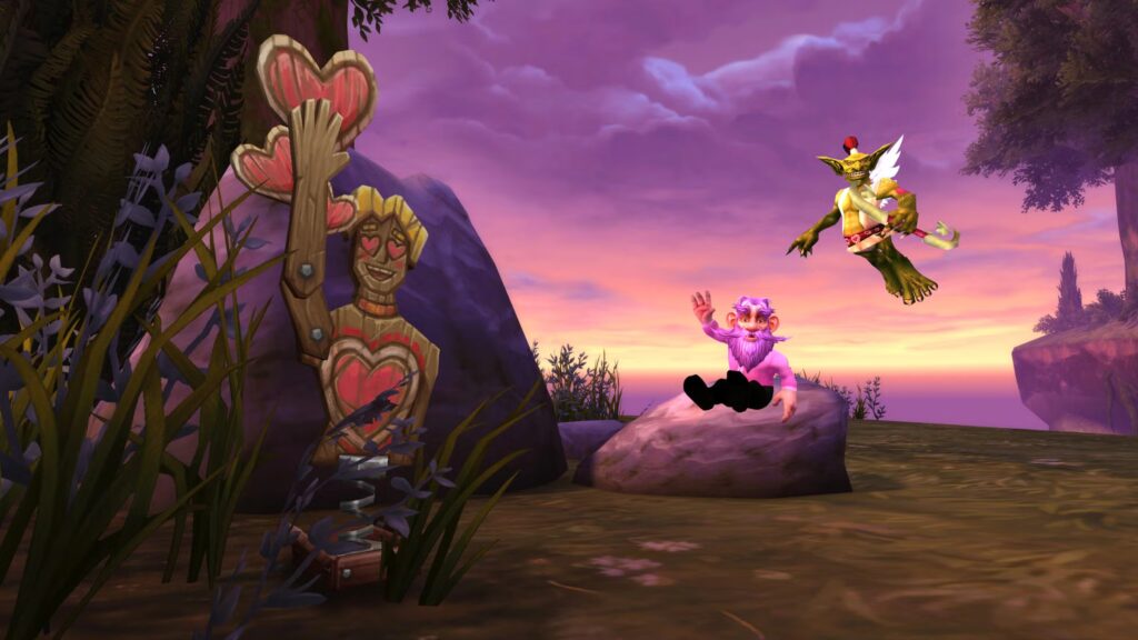 World of Warcraft revela nuevas recompensas por Love is in the Air 2026