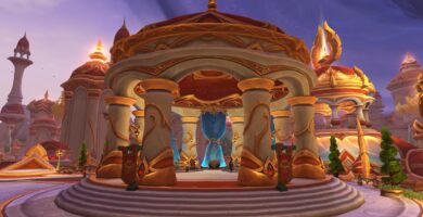 Las recompensas del puesto comercial de marzo de 2026 de World of Warcraft son perfectas para la medianoche