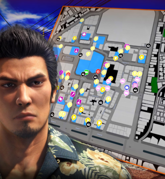 Mapa interactivo de Kamurocho - Yakuza Kiwami 3