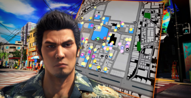 Mapa interactivo de Kamurocho - Yakuza Kiwami 3