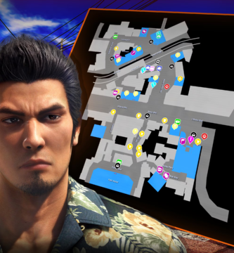 Mapa interactivo de Ryukyu - Yakuza Kiwami 3