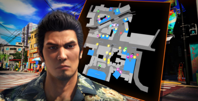 Mapa interactivo de Ryukyu - Yakuza Kiwami 3