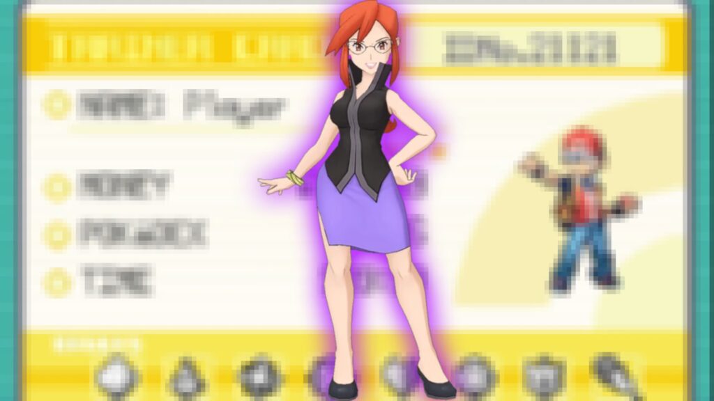 No puedes vencer completamente a Pokémon Rojo Fuego y Verde Hoja debido a tu tarjeta de entrenador