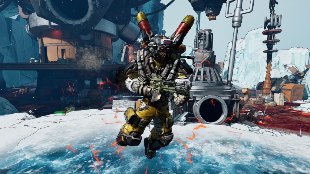 Ubicación escremulosa de Air Raider y grupo de botín en Borderlands 4