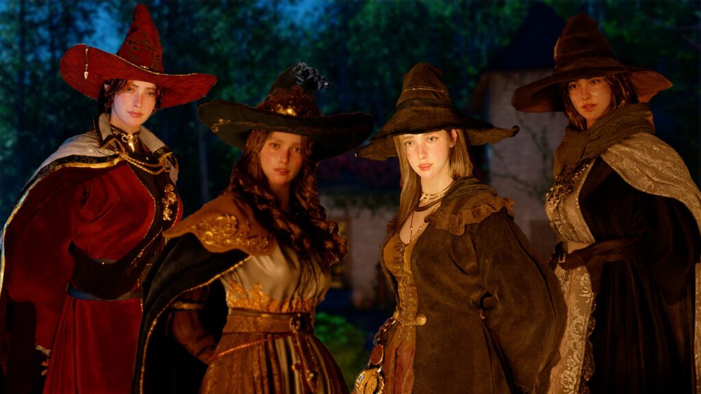 Ubicación de todas las brujas en el desierto carmesí