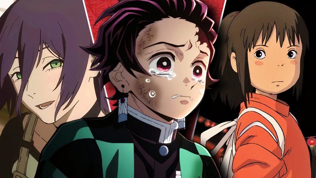 6 películas de anime que rivalizan con Demon Slayer: Infinity Castle