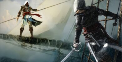 Assassin's Creed Black Flag Resynced es un sable pirata de doble filo para Ubisoft