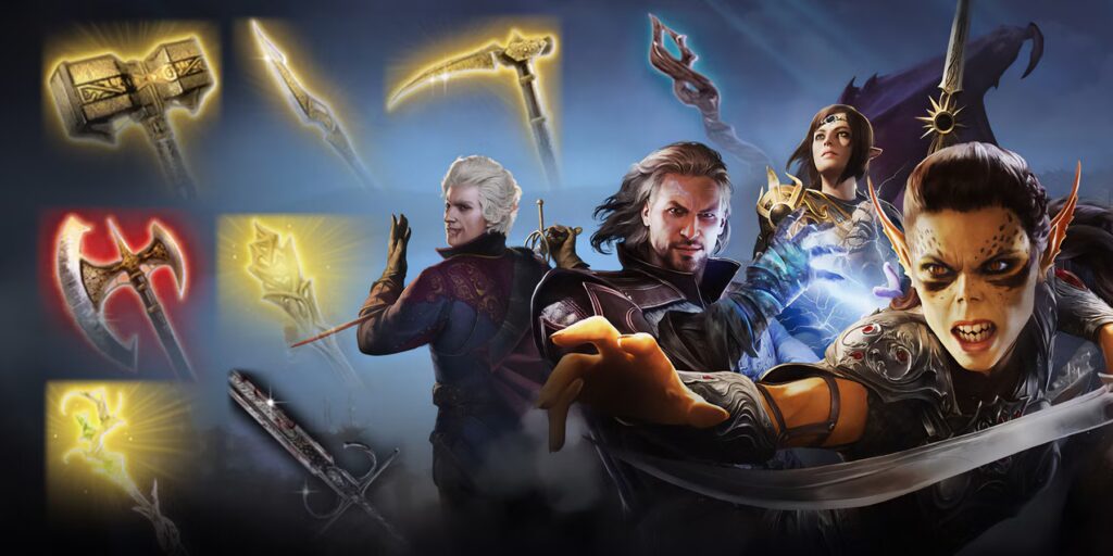 Las mejores armas cuerpo a cuerpo en Baldur's Gate 3