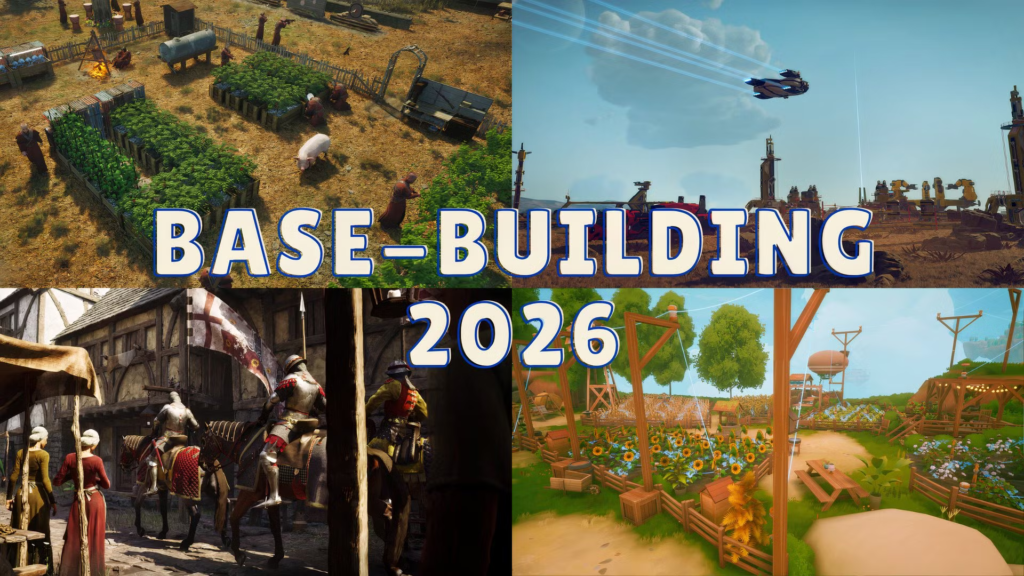 Los 8 juegos de construcción de bases más esperados de 2026