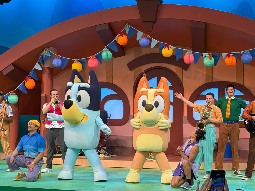Tuve el mejor día de mi vida con Bluey y sus amigos en Disneyland