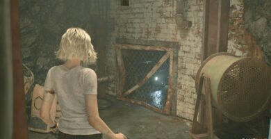 Cómo abrir ventilación atornillada (taller del sótano) en RE9