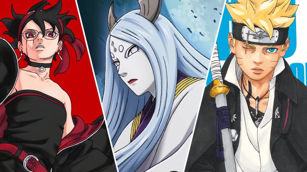 Cada ninja de nueva generación que puede vencer a un Otsutsuki en dos vórtices azules, clasificado