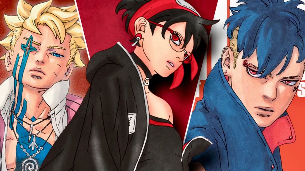 Los ninjas de nivel Kage más nuevos en el manga Two Blue Vortex