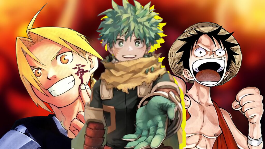 6 animes shonen clásicos que son objetivamente mejores que My Hero Academia