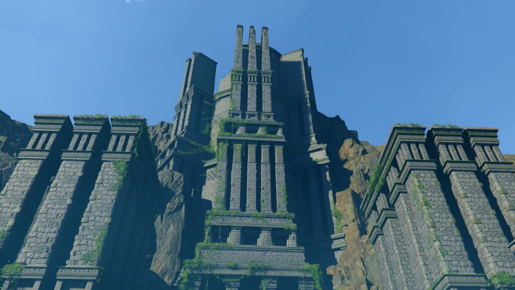 Qué hacer en el claustro de ruinas en el desierto carmesí