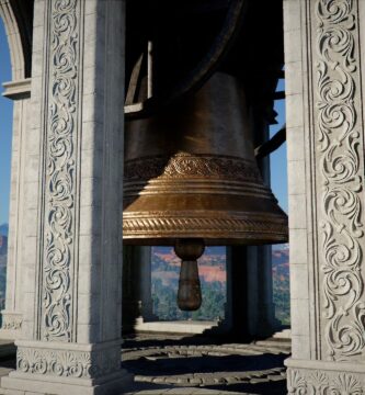 Todas las ubicaciones de campanarios en Crimson Desert