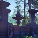 Solución del rompecabezas de la fuente del bosque de Arboria