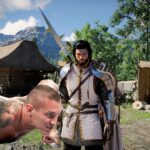 Crimson Desert te permite hacer RKO a tus enemigos (de la nada)