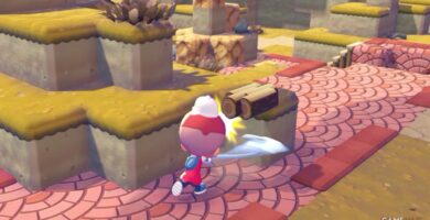 Cómo cortar madera desgastada en Pokopia (Guía Scyther)