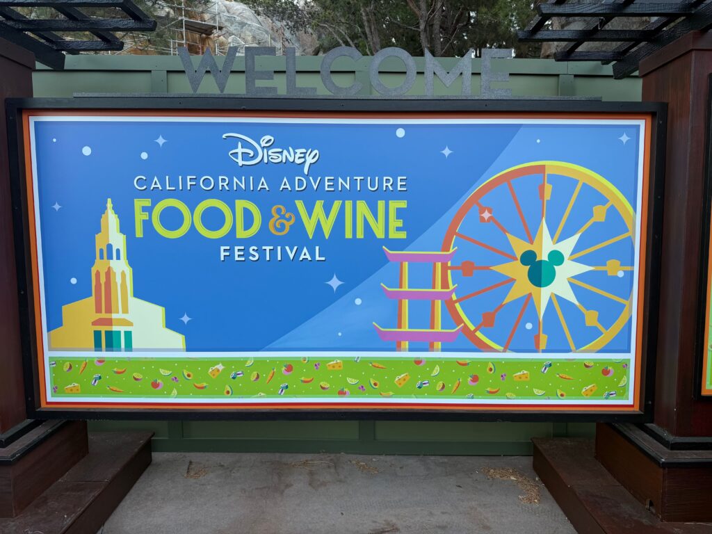 Revisión del Festival de comida y vino de Disney California Adventure 2026