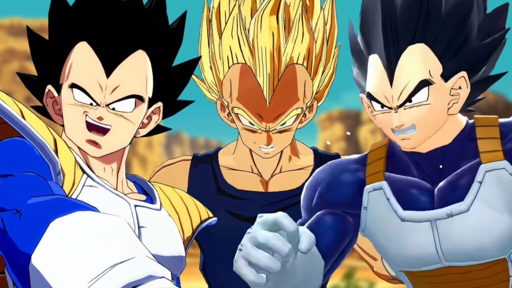 Los mejores juegos de Dragon Ball para jugar como Vegeta