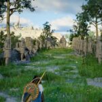 Solución del rompecabezas de las estatuas de Drakesfall Gorge en Crimson Desert