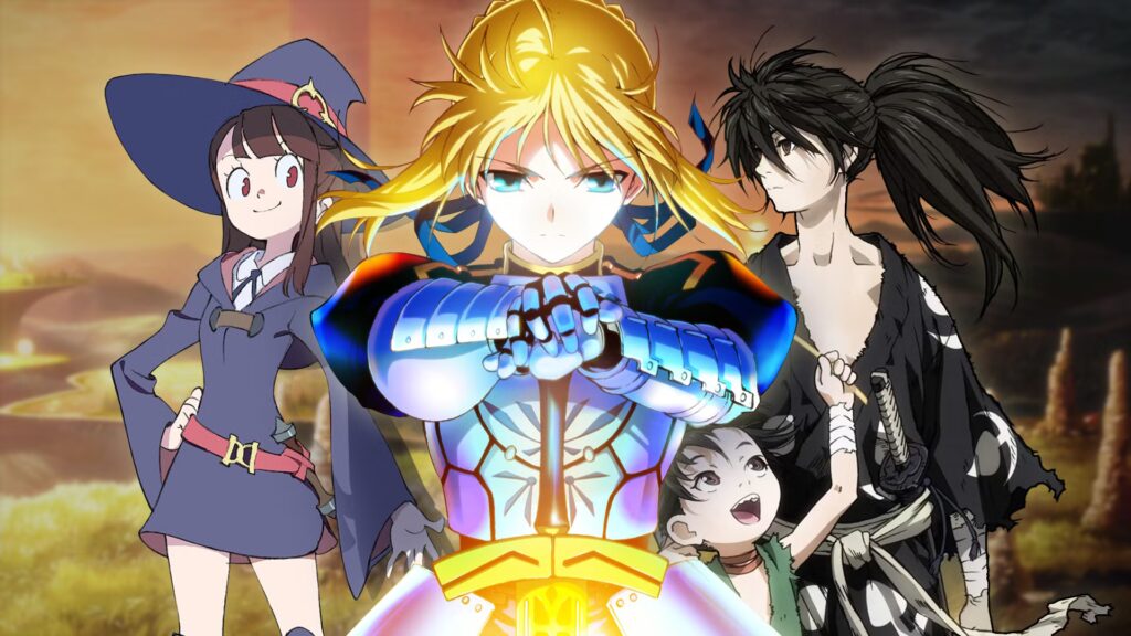 El mejor anime de fantasía de cada año de la década de 2010