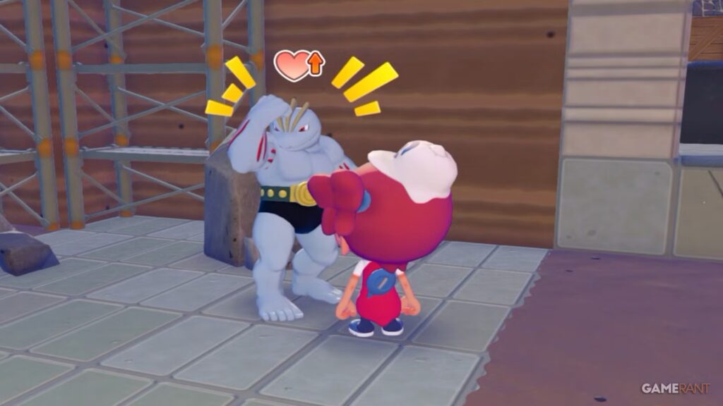 Cómo encontrar Machoke en Rocky Ridges en Pokémon Pokopia