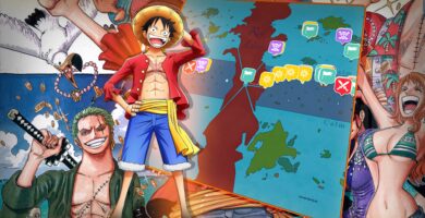 Mapa interactivo de una pieza